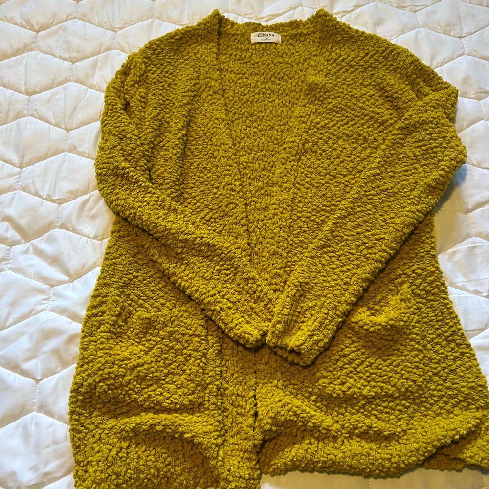 Zenana popcorn sweater